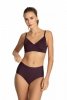 Julimex Biustonosz T-shirt Bra dark plum